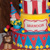 Circus Birthday Cake